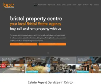 Bristolpropertycentre.co.uk(We are an award winning independently run Bristol estate agency) Screenshot