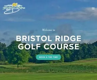 Bristolridgegolfcourse.com(Bristol Ridge Golf Course) Screenshot