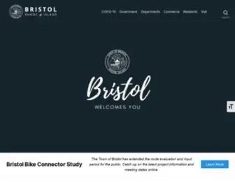 Bristolri.us(Town of Bristol) Screenshot