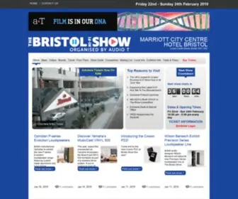 Bristolshow.co.uk(Visit the UKs largest hi) Screenshot