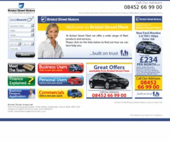 Bristolstreetfleet.co.uk(Bristol Street Motors) Screenshot