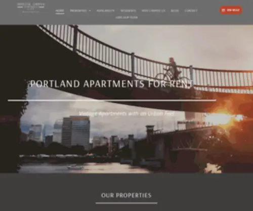 Bristolurban.com(Vintage Apartments with an Urban Feel for Rent in Portland) Screenshot