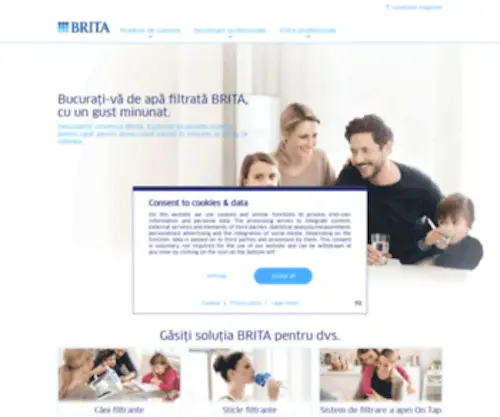 Brita.ro(BRITA®) Screenshot