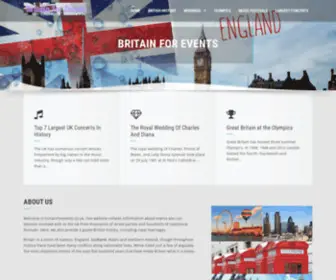 Britainforevents.co.uk(Britain For Events) Screenshot