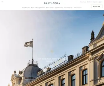 Britannia.no(Britannia Hotell) Screenshot