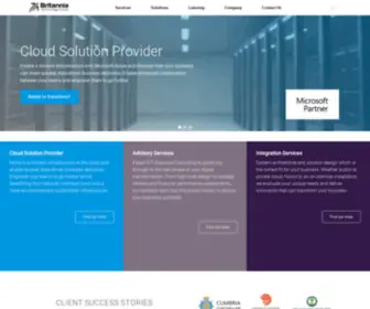 Britanniatech.com(Britannia Technology Group) Screenshot