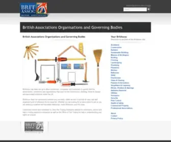 Britassoc.org.uk(British Associations Organisations and Governing Bodies) Screenshot