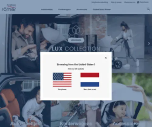 Britax-Romer.nl(Britax Römer) Screenshot