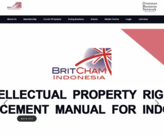 Britcham.or.id(British Chamber of Commerce in Indonesia) Screenshot