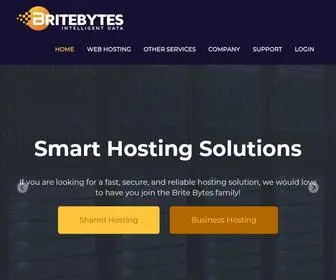 Britebytes.com(Brite Bytes Web Hosting Site Design and Webhosting Solutions) Screenshot