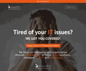 Britecity.com(IT Services) Screenshot