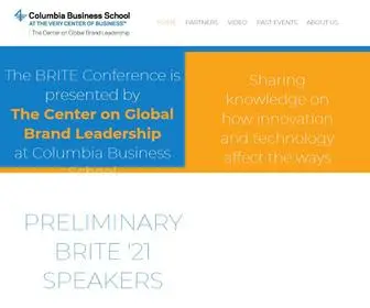 Briteconference.com(BRITE Conference) Screenshot