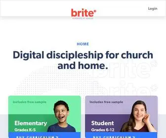 Britecurriculum.com(Brite Curriculum) Screenshot