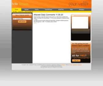 Britefutures.com(Call) Screenshot
