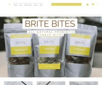 Britesnacks.com(Create an Ecommerce Website and Sell Online) Screenshot