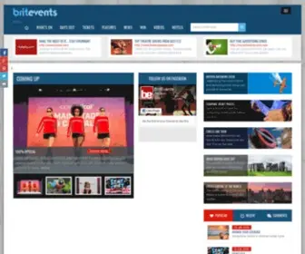 Britevents.com(What's on) Screenshot