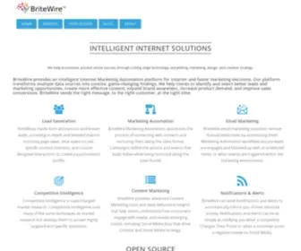 Britewire.com(Intelligent Internet Solutions) Screenshot