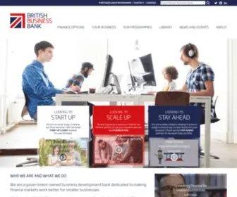 British-Business-Bank.co.uk(British Business Bank) Screenshot