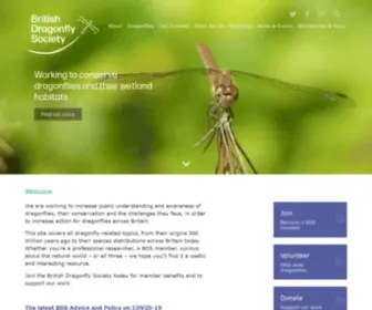 British-Dragonflies.org.uk(British Dragonfly Society) Screenshot