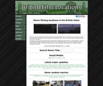 British-Film-Locations.com(British Film Locations) Screenshot