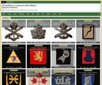 Britishbadgeforum.com(Military Badges and Buttons of the British Empire and Commonwealth) Screenshot