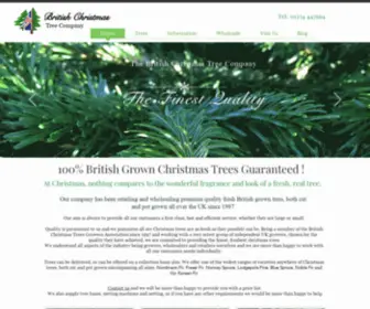 Britishchristmastree.co.uk(Britih Christmas Tree Company) Screenshot