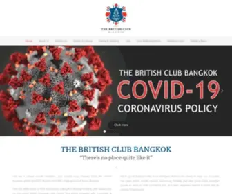 Britishclubbangkok.org(The British Club Bangkok) Screenshot