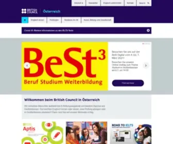 Britishcouncil.at(British Council) Screenshot
