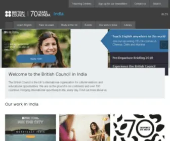 Britishcouncil.org.in(British Council) Screenshot