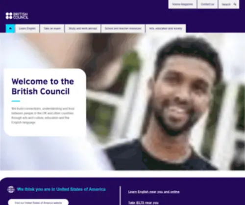 Britishcouncil.org(The British Council) Screenshot