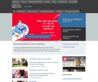 Britishcouncil.ro(România) Screenshot