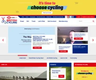 Britishcycling.org.uk(British Cycling) Screenshot