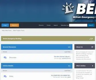 Britishemergencymodding.co.uk(British Emergency Modding) Screenshot