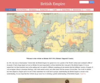 Britishempire.me.uk(The British Empire) Screenshot