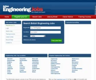 Britishengineeringjobs.co.uk Screenshot