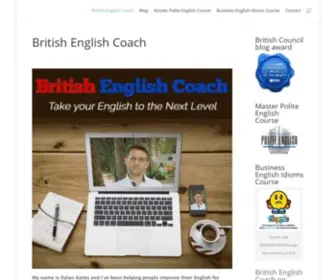 Britishenglishcoach.com(British English Coach) Screenshot