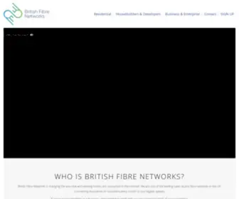 Britishfibrenetworks.co.uk(British Fibre Networks) Screenshot