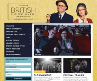 Britishfilmfestival.com.au(British Film Festival 2020) Screenshot