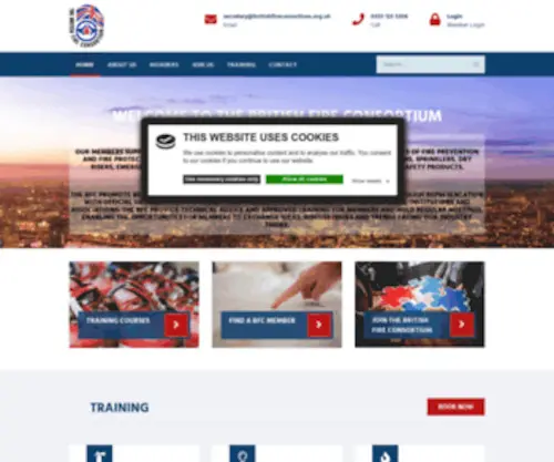Britishfireconsortium.org.uk(The British Fire Consortium) Screenshot