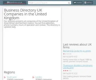 Britishfirms.co.uk(Firms in United Kingdom) Screenshot