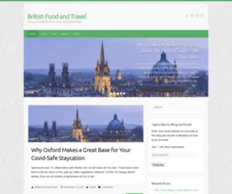 Britishfoodandtravel.com(British Food and Travel) Screenshot