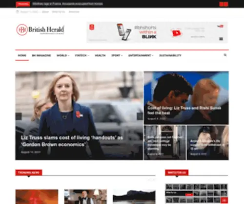 Britishherald.com(Breaking International News) Screenshot