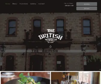 Britishhotel.com.au(British Hotel) Screenshot