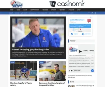 Britishicehockey.co.uk Screenshot