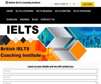 Britishieltscoachinginstitute.co.in(British IELTS Coaching Institute) Screenshot