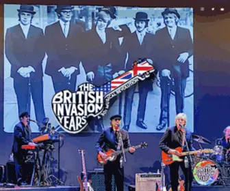 Britishinvasionyears.com(Experience a '60s Musical Revolution) Screenshot