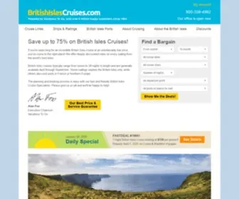 Britishislescruises.com(British Isles Cruises) Screenshot