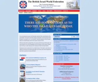 Britishisrael.co.uk(The British) Screenshot