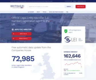 Britishlei.co.uk(British LEI) Screenshot