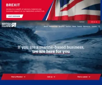 Britishmarine.co.uk(British Marine Federation (BMF)) Screenshot